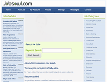 Tablet Screenshot of jobsowl.com